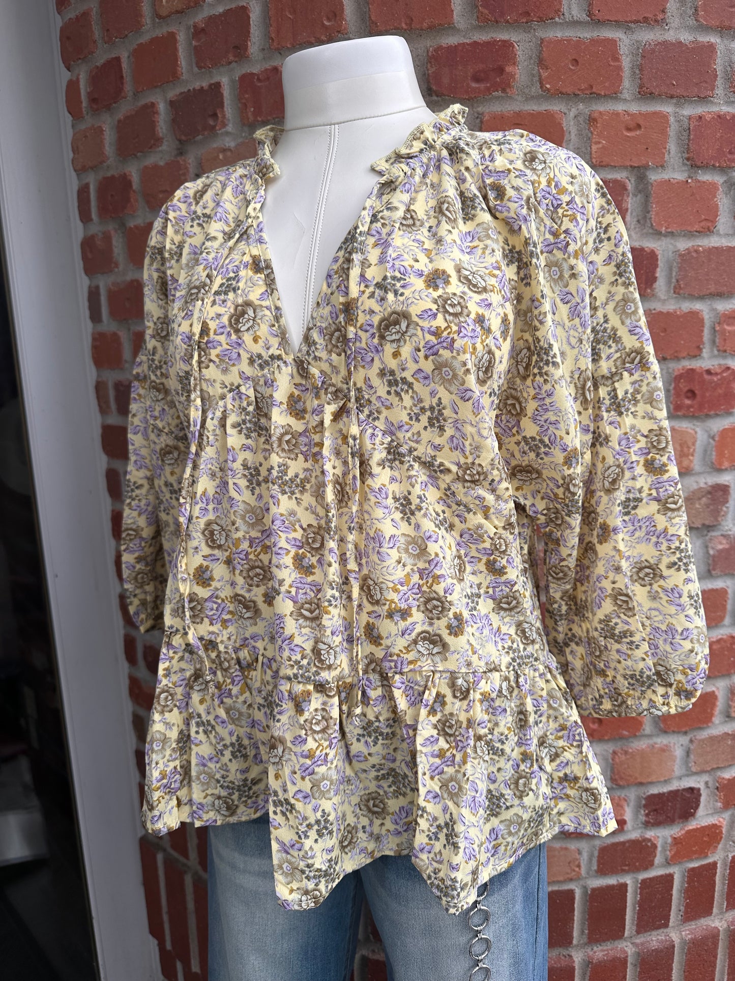 Floral Boho Blouse