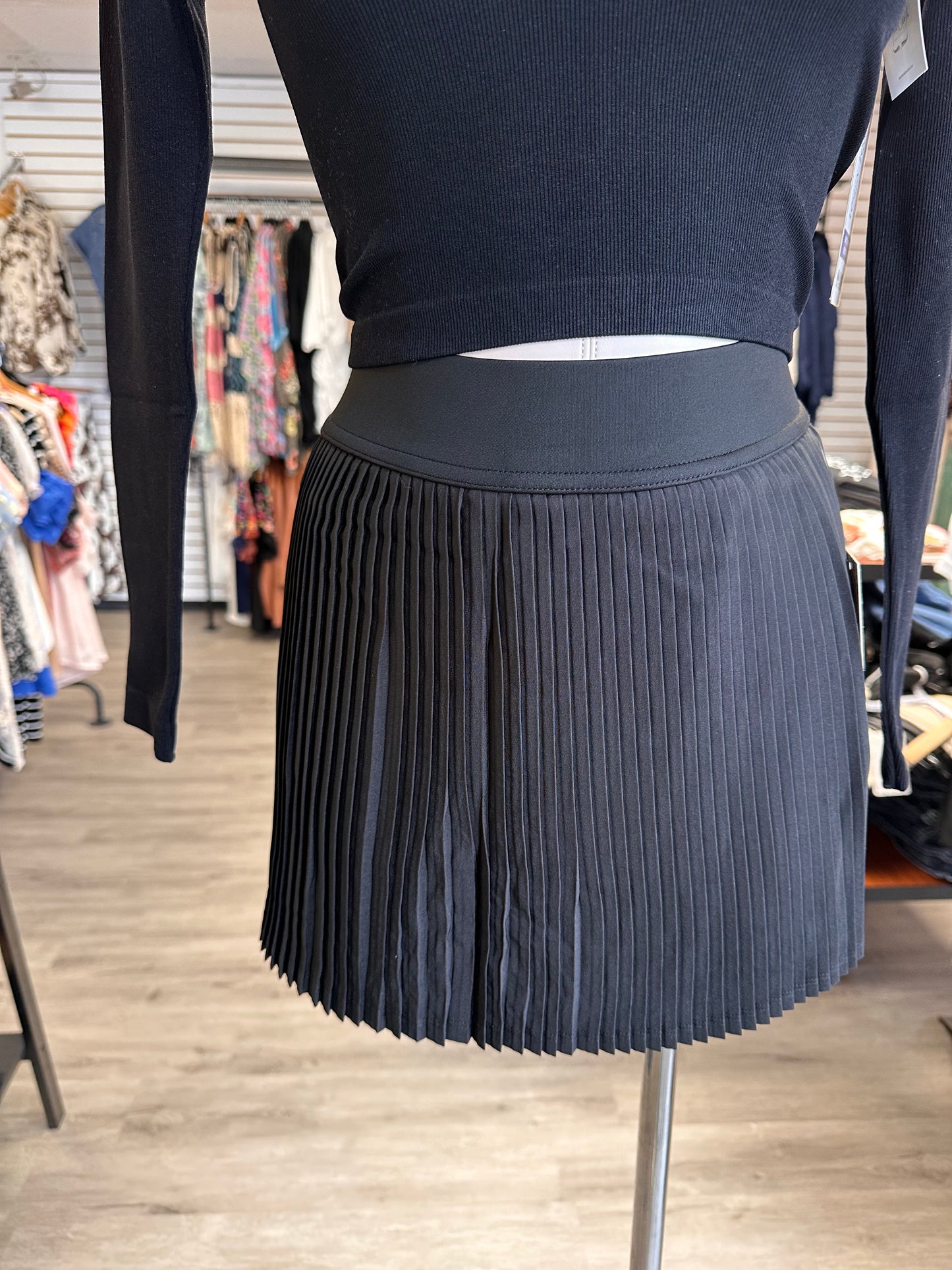 Pleated Tennis Skirt w/ Shorts