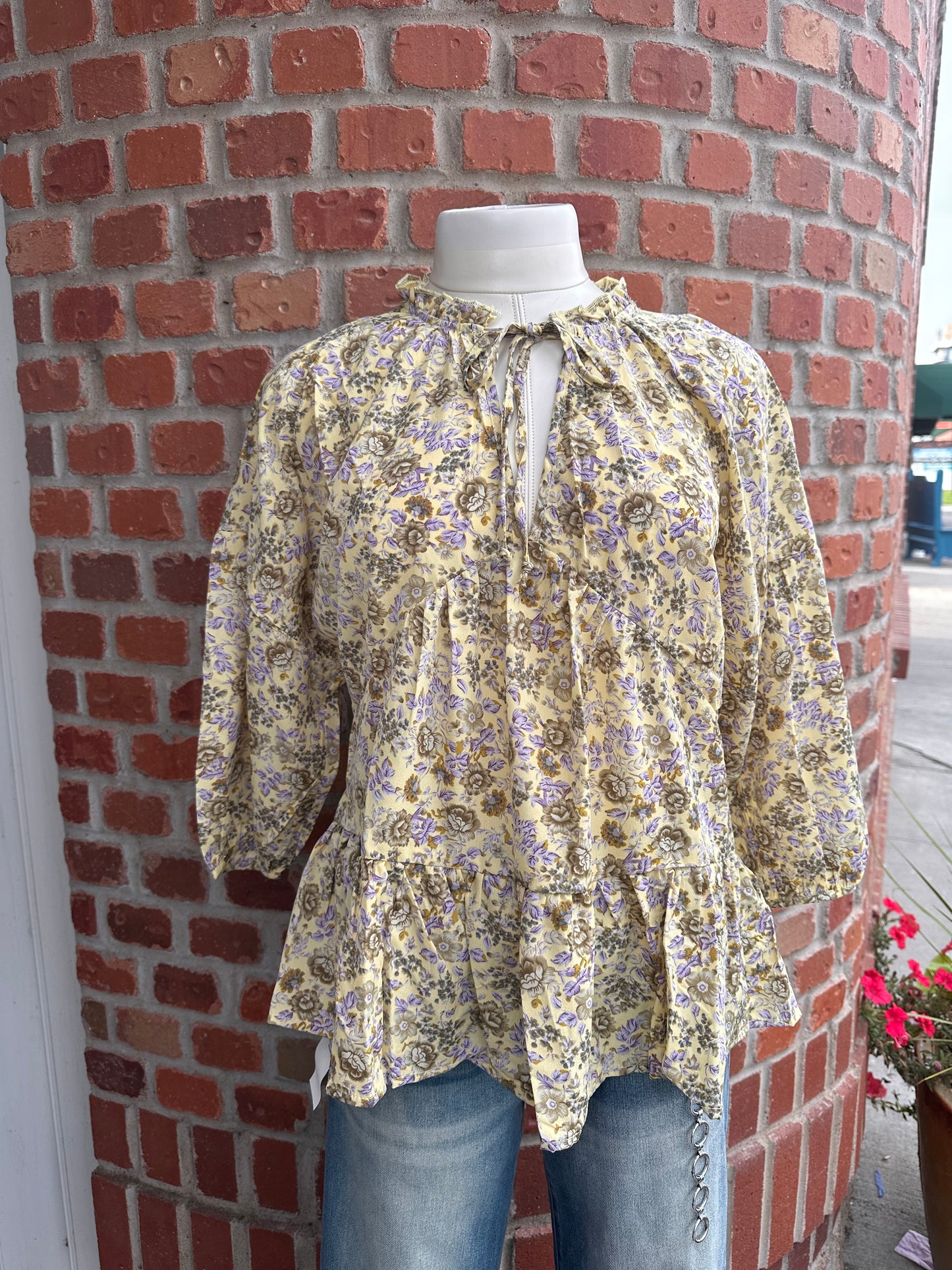 Floral Boho Blouse