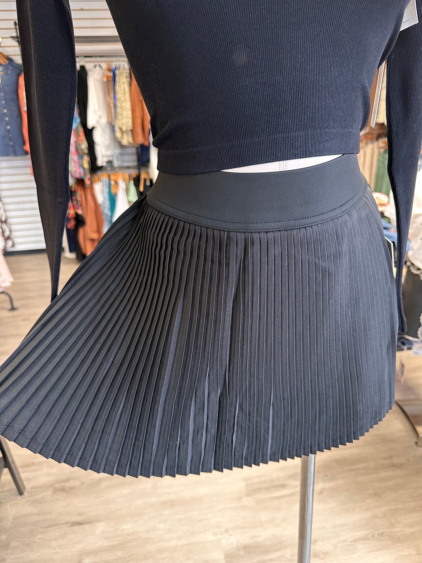 Pleated Tennis Skirt w/ Shorts