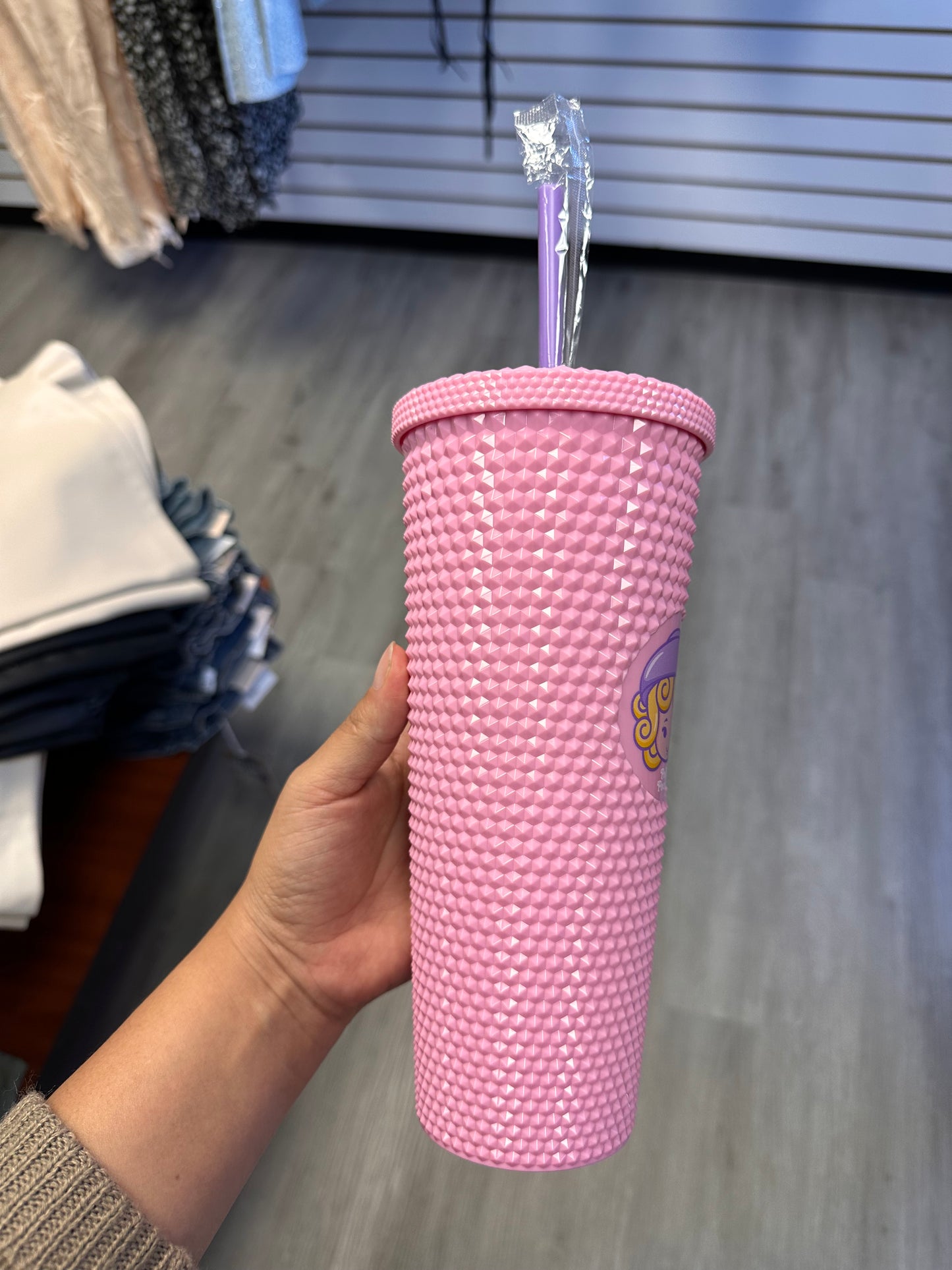 Polly Pocket Pink Tall Tumbler