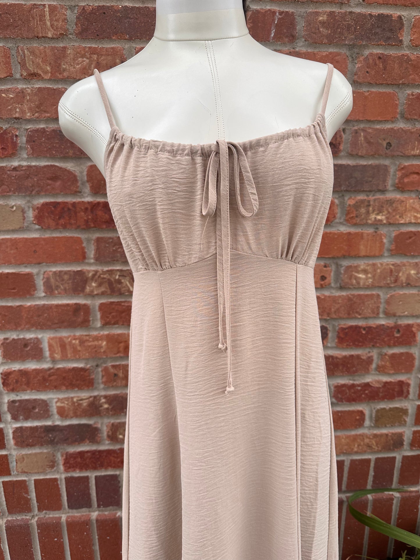 Beige Maxi Dress