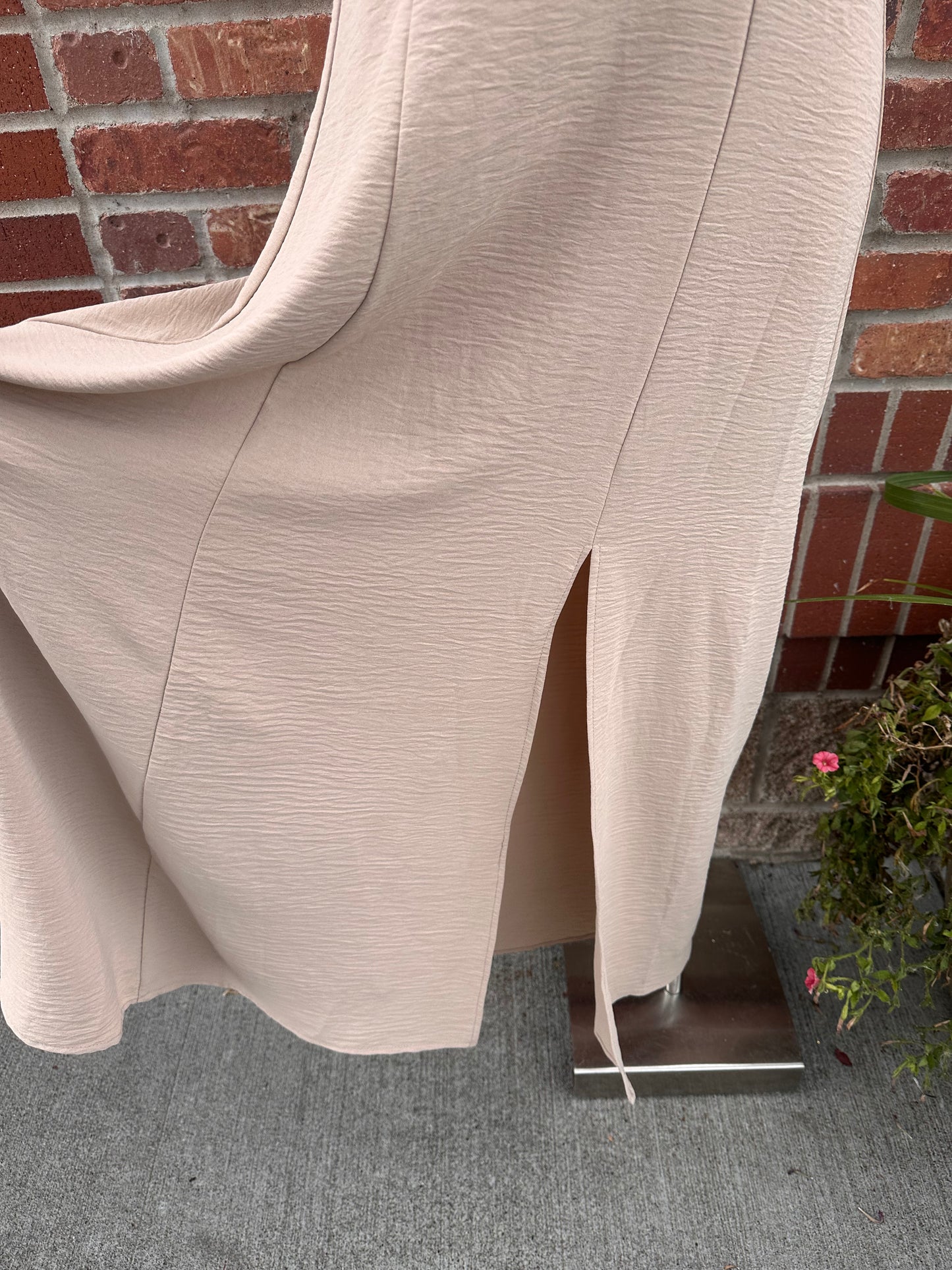 Beige Maxi Dress