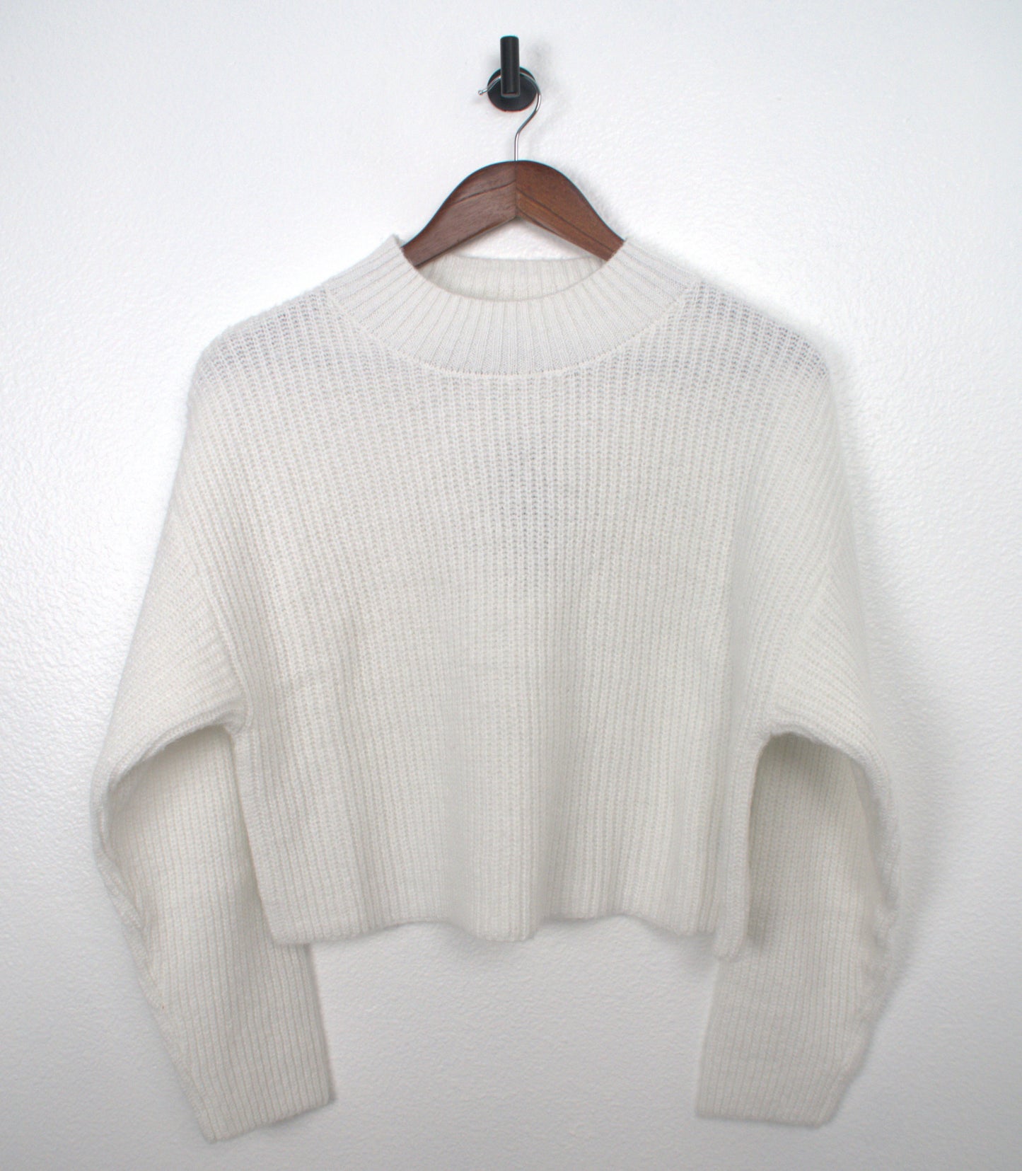 The Sweet Cropped Knit Sweater