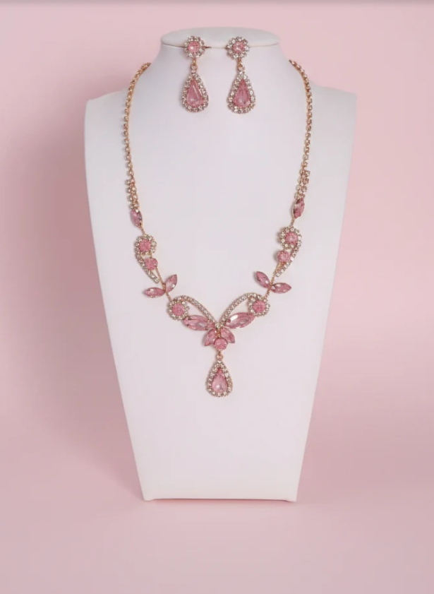Baby Pink Jewelry Set