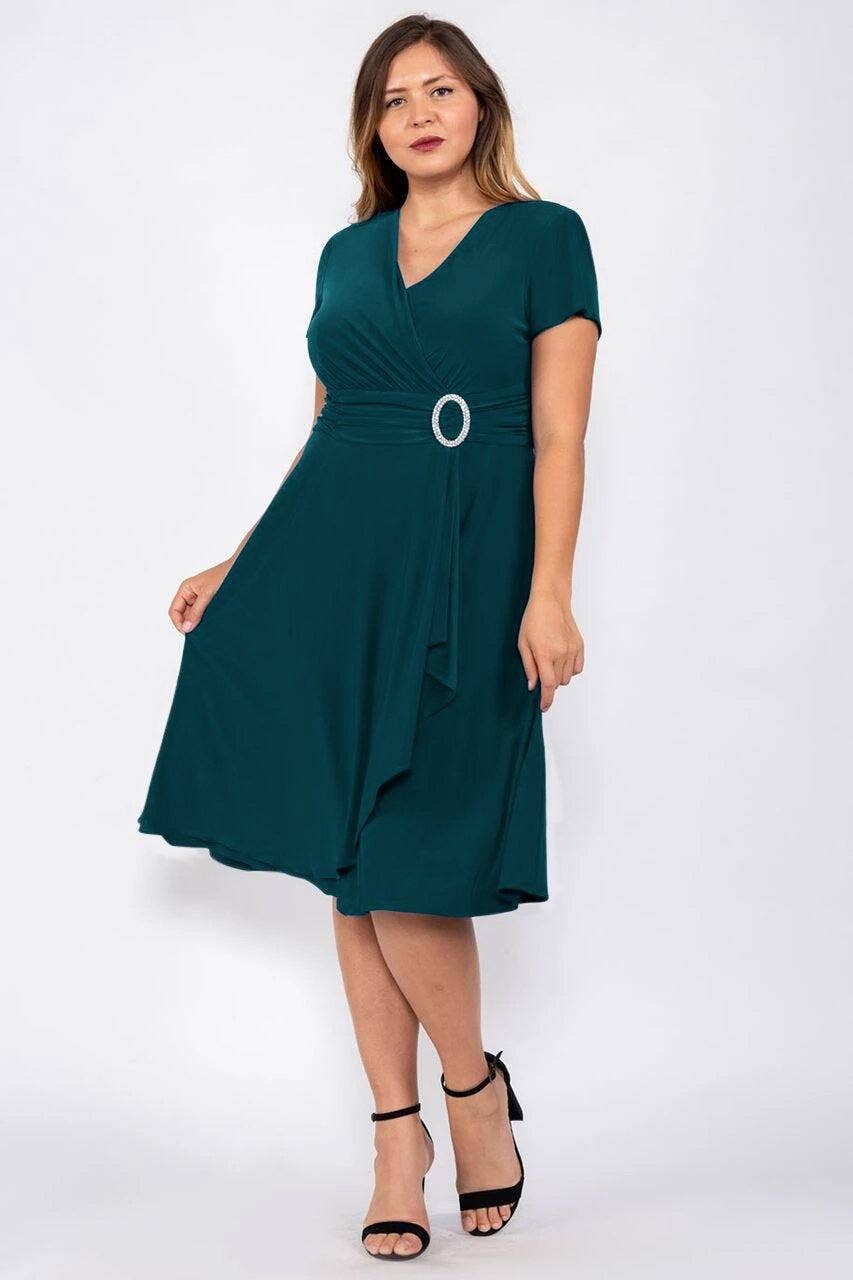 Short Plus Size Dress