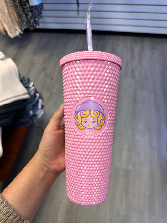 Polly Pocket Pink Tall Tumbler