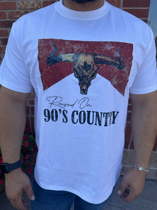 Raised on 90's Country Graphic T Shirt