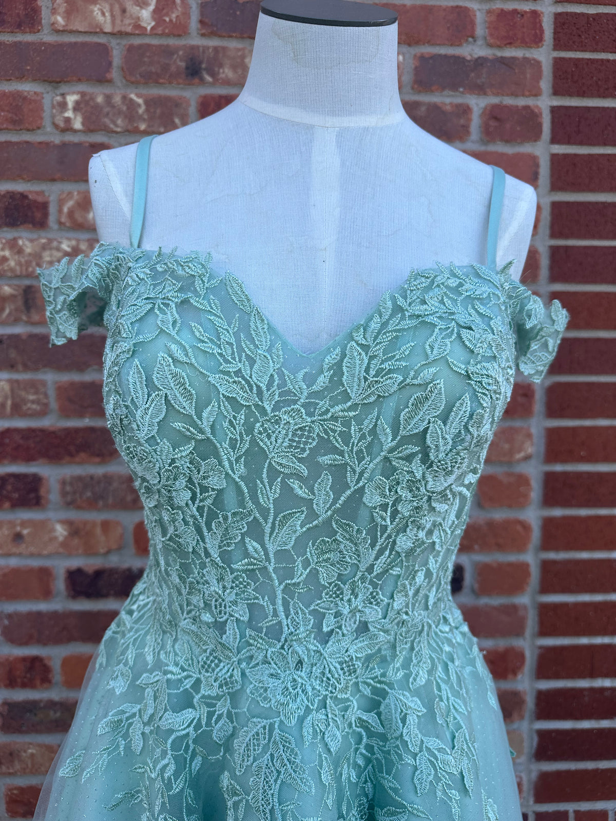 Sage Green Party Dress