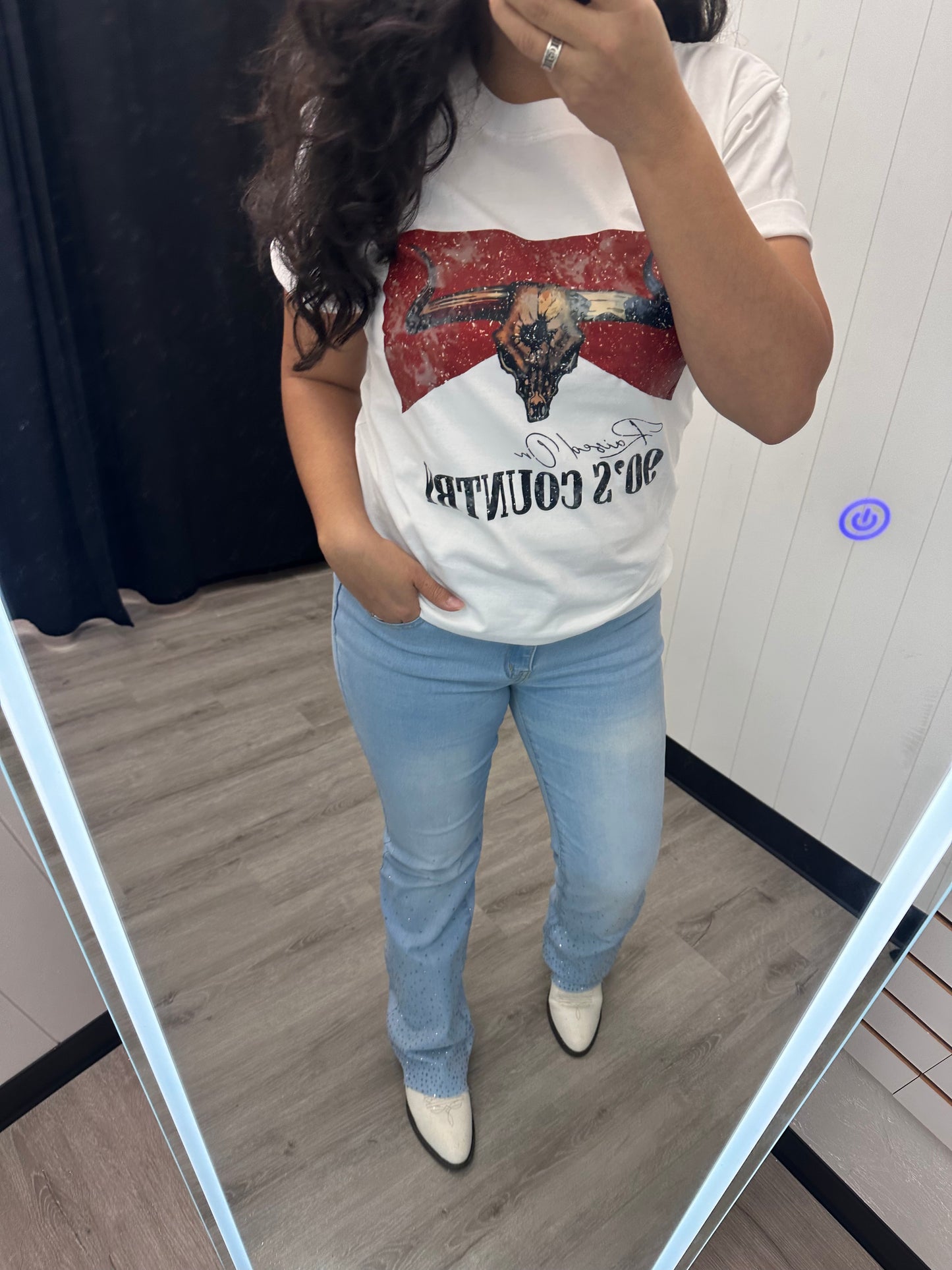 Raised on 90's Country Graphic T Shirt