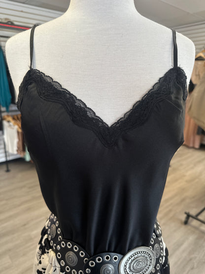 Lace Satin Camisole