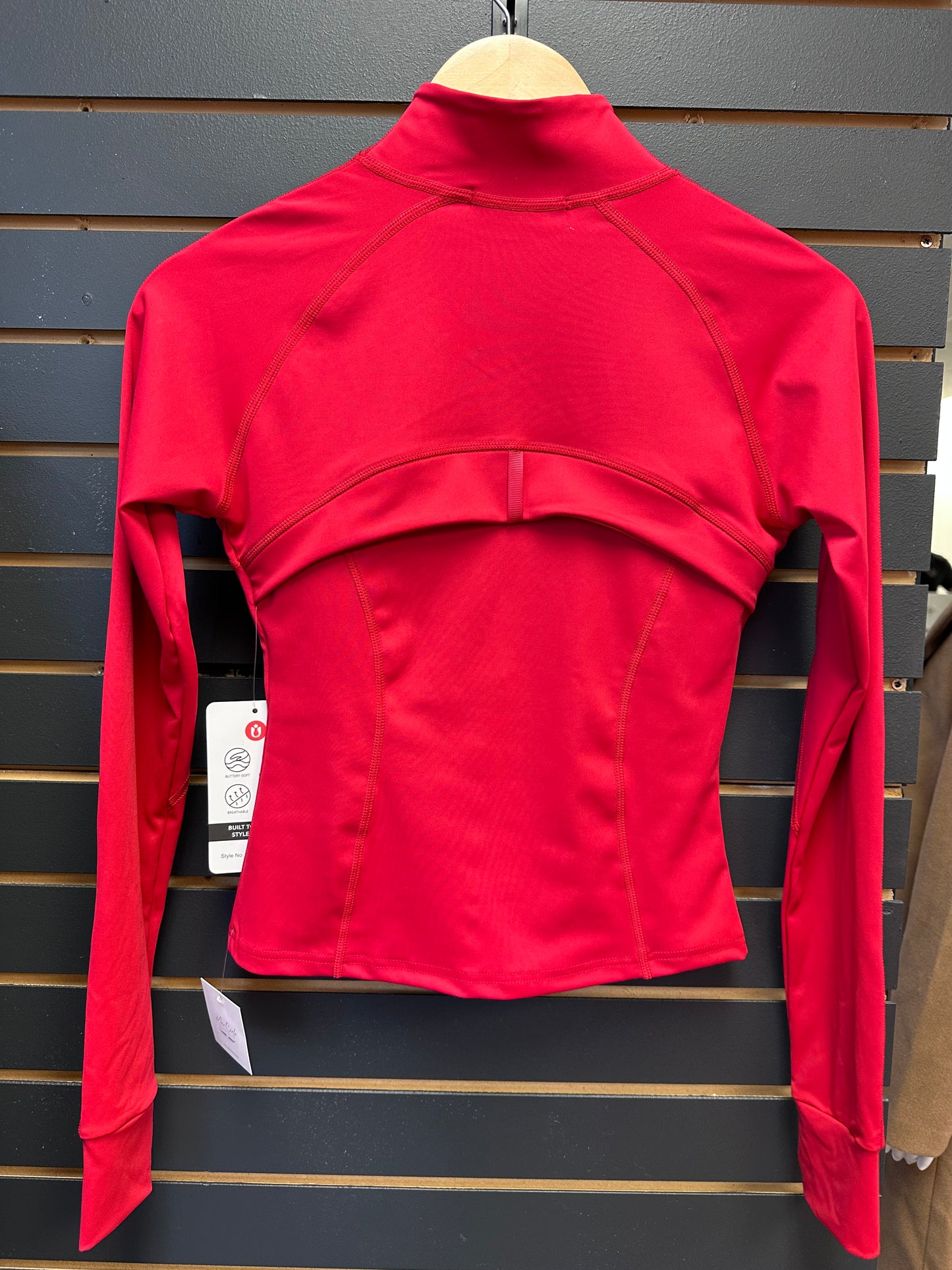 Red Full Zip Jacket