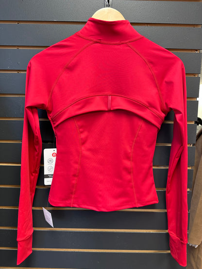 Red Full Zip Jacket
