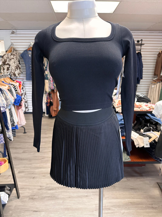 Pleated Tennis Skirt w/ Shorts