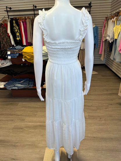 White Summer Casual Dress
