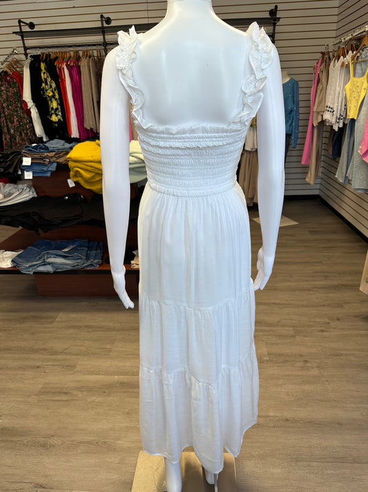 White Summer Casual Dress