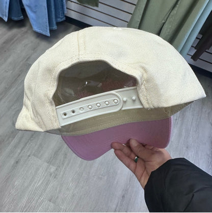 Pink Embroidered Literally Just a Girl Trucker Hat