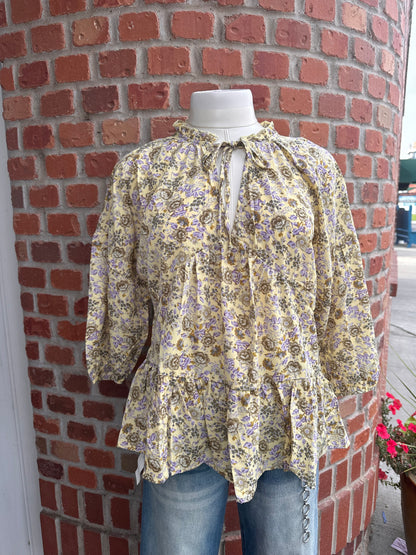 Floral Boho Blouse