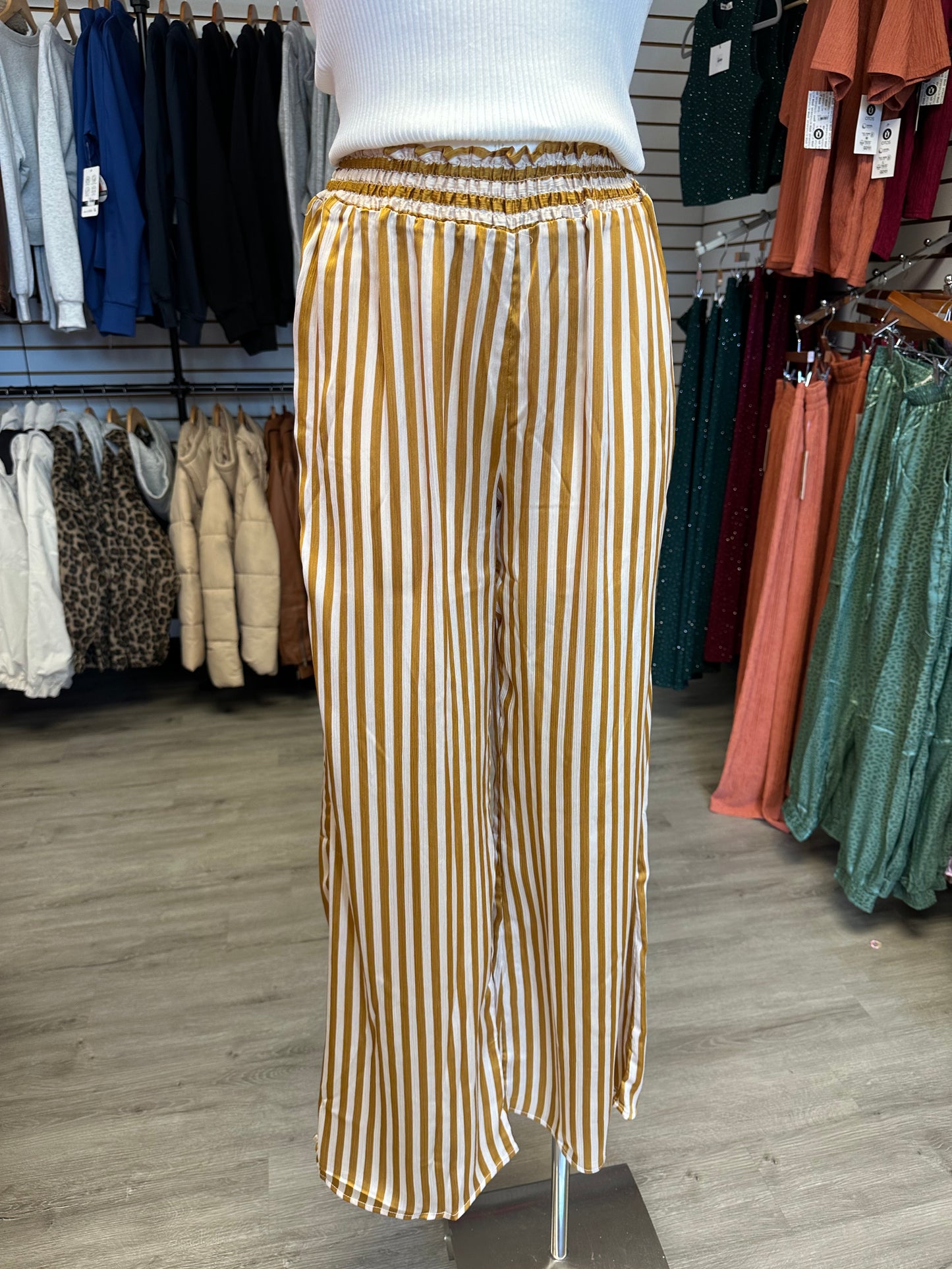 Striped Loose Pants