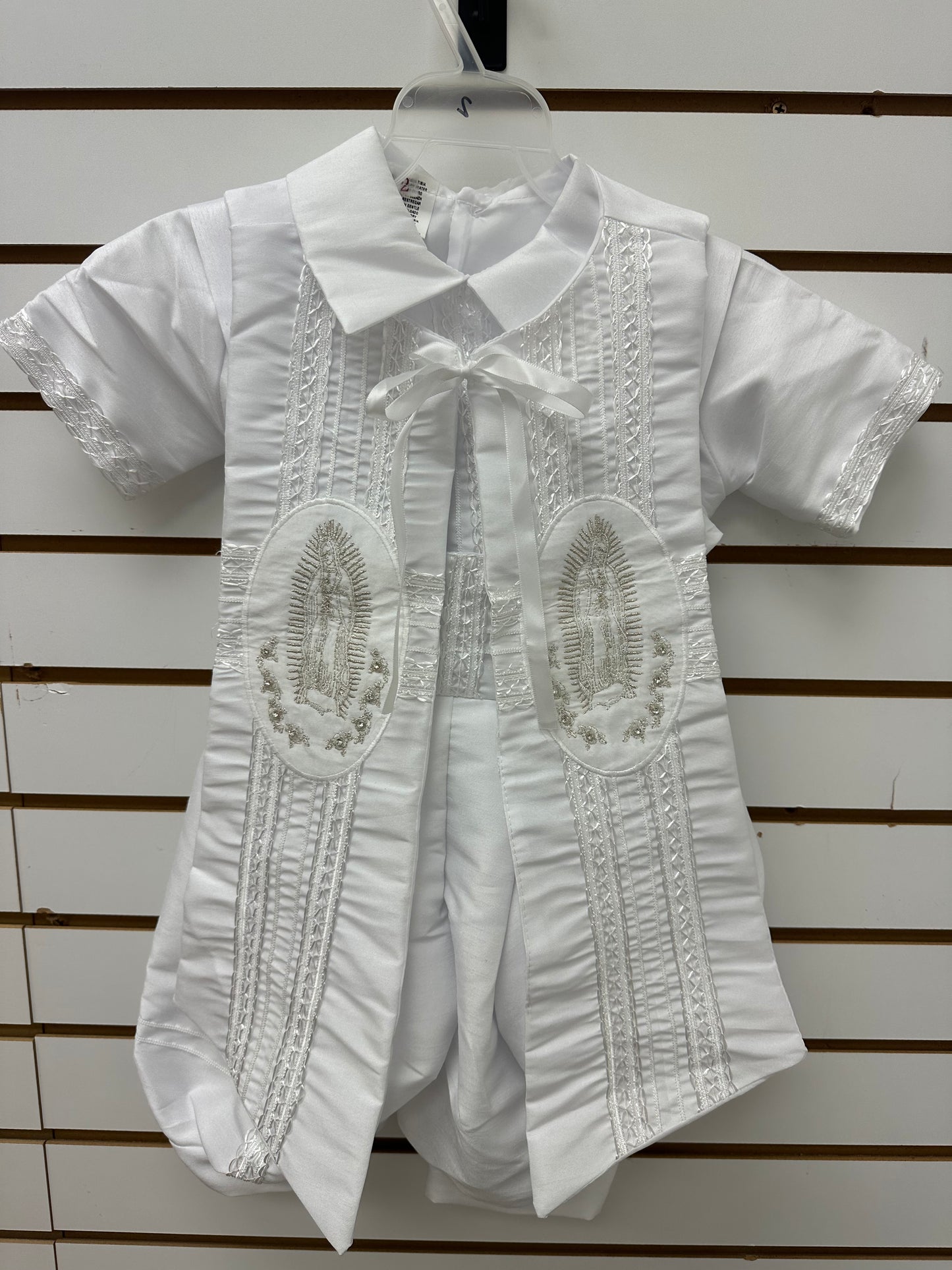 Traje de Bautizo-Niño con Virgen