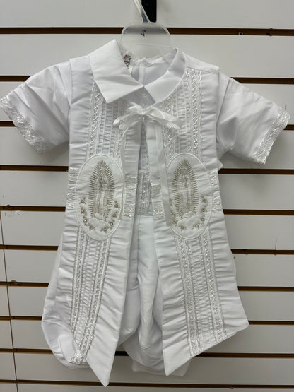Traje de Bautizo-Niño con Virgen