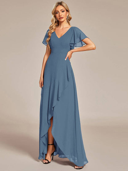 Dusty Blue Bridesmaid Dresse