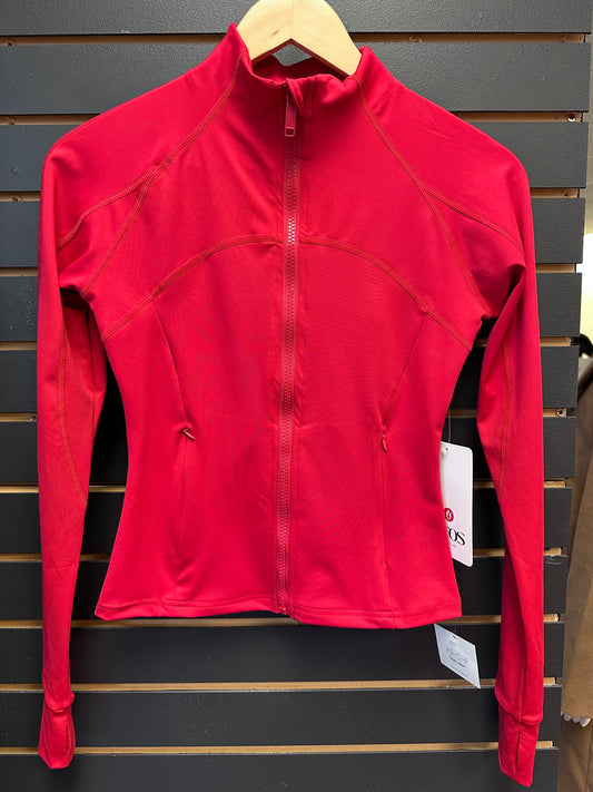 Red Full Zip Jacket