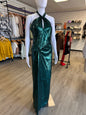 Green Sequin Formal Dress