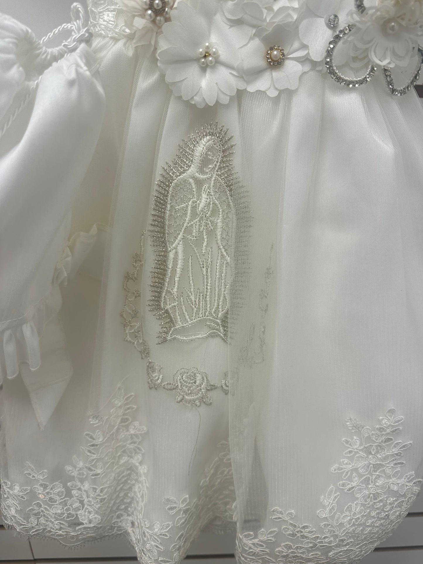 Vestido de Niña- Bautizo con Virgen