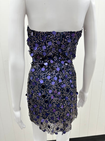 Disco Sequin 2 Piece Skirt Set