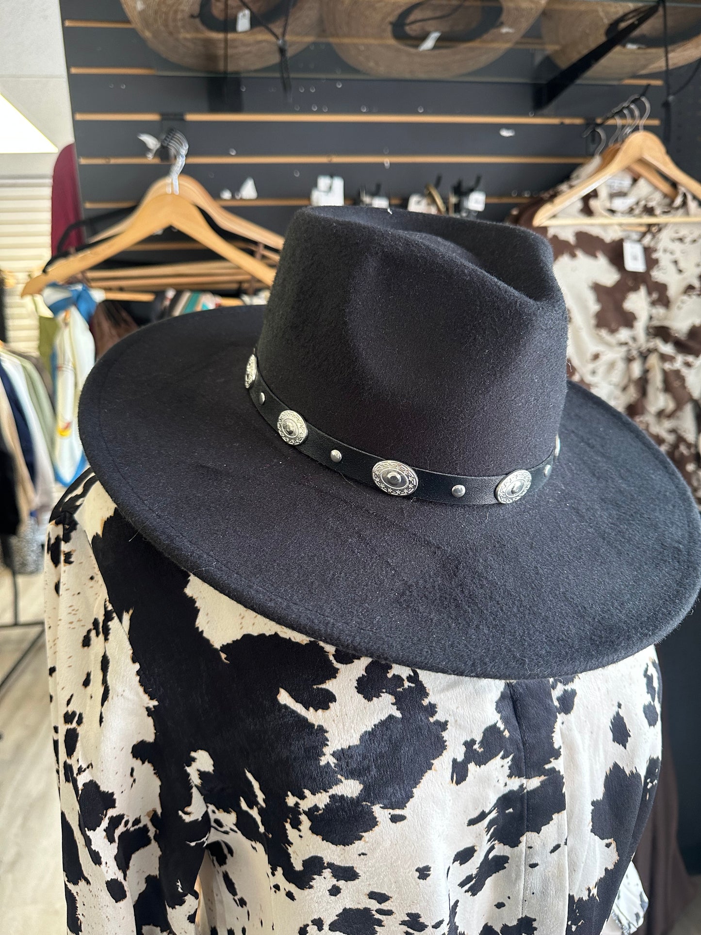 Black Western Felt Hat