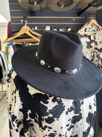 Black Western Felt Hat