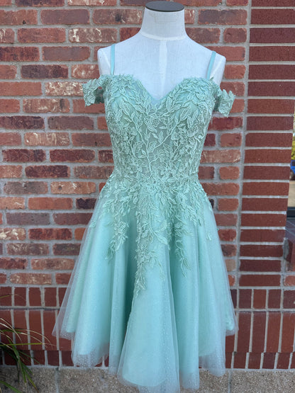 Sage Green Party Dress