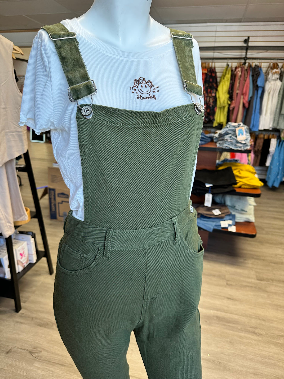 Umgee Olive Green Overalls