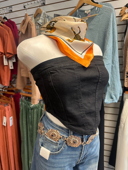 Satin Western Scarf