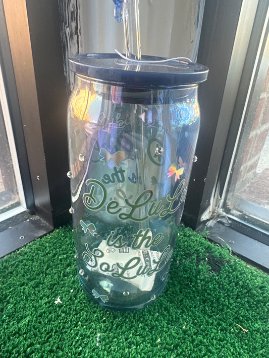 De LuLu is the So LuLu Glass Tumbler