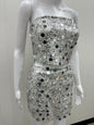 Disco Sequin 2 Piece Skirt Set