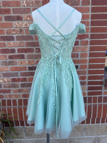 Sage Green Party Dress