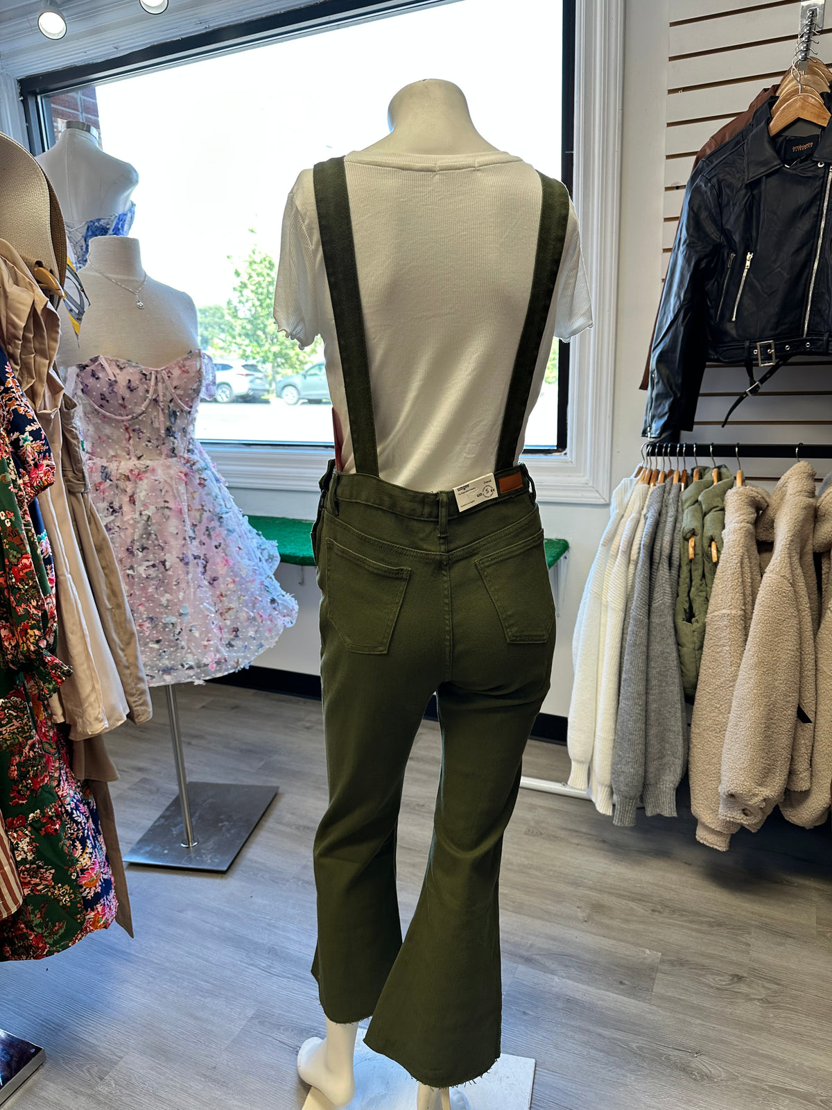 Umgee Olive Green Overalls