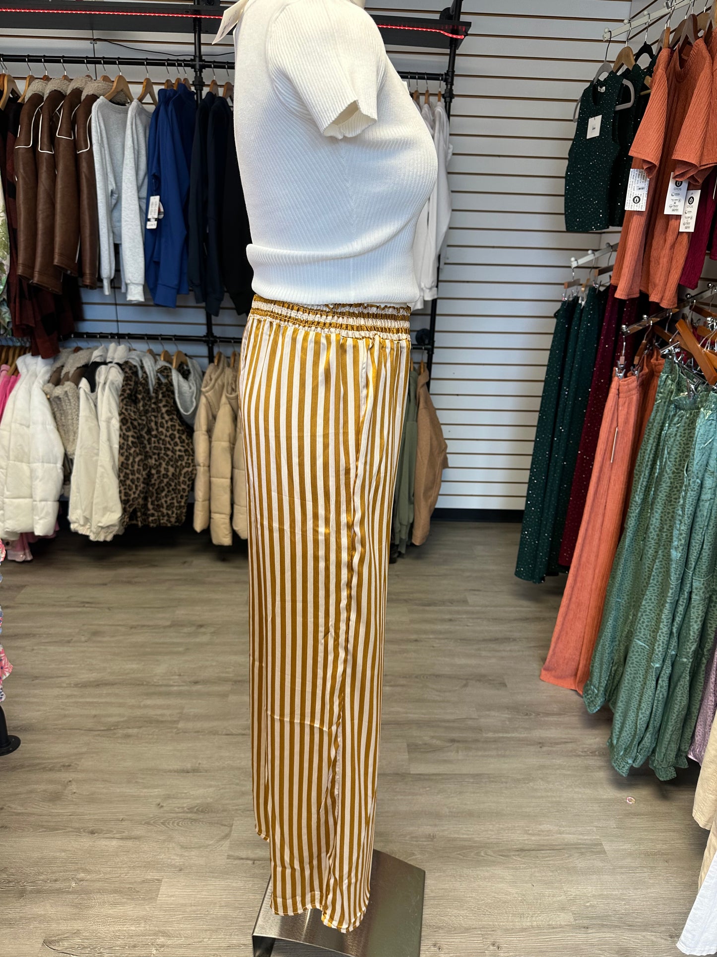 Striped Loose Pants