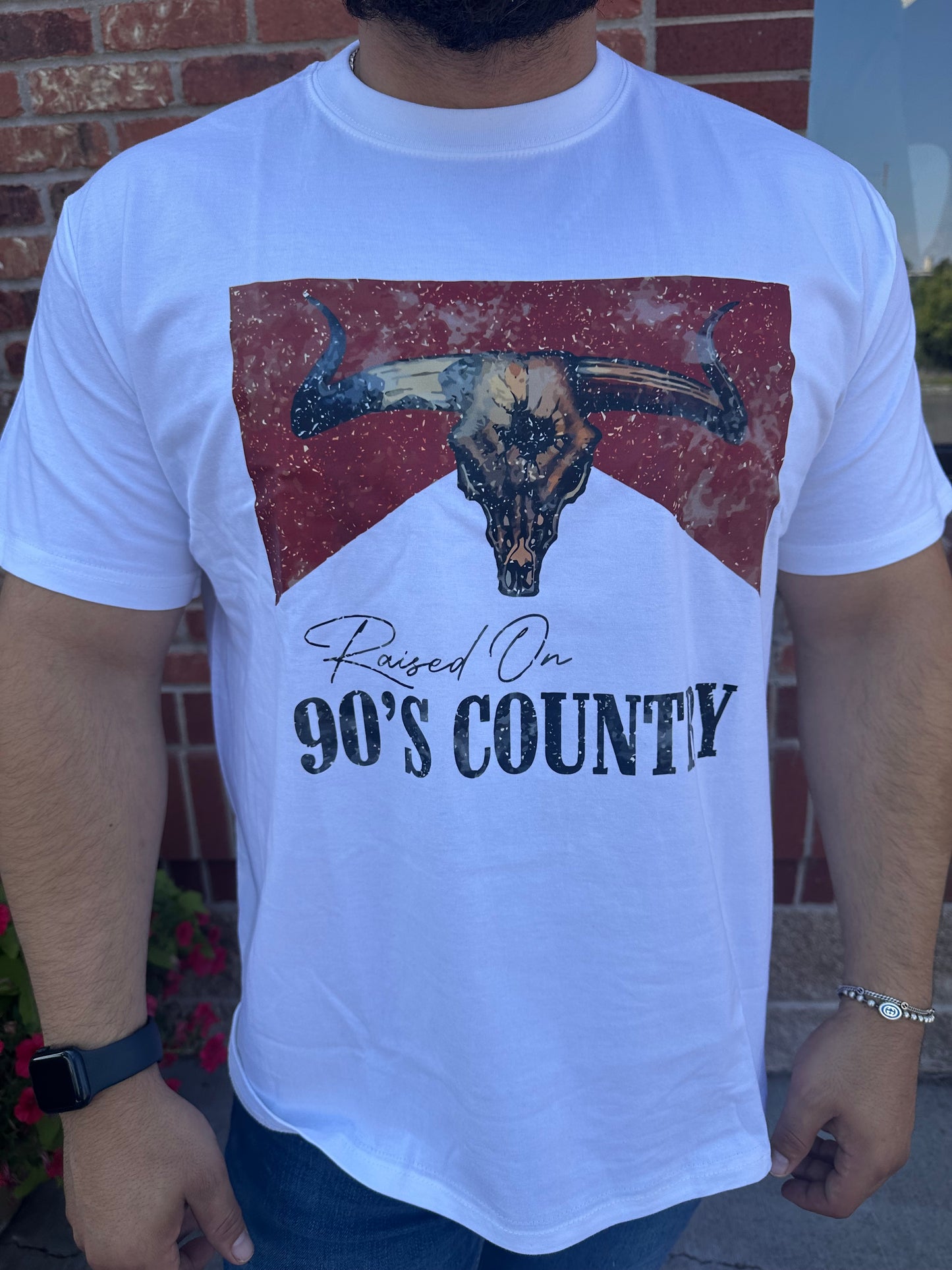Raised on 90's Country Graphic T Shirt