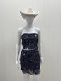 Disco Sequin 2 Piece Skirt Set