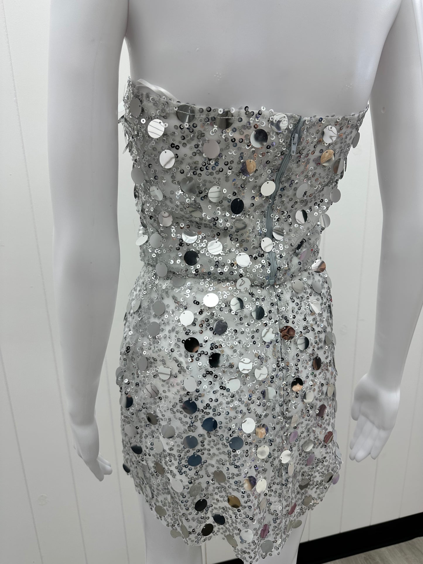 Disco Sequin 2 Piece Skirt Set
