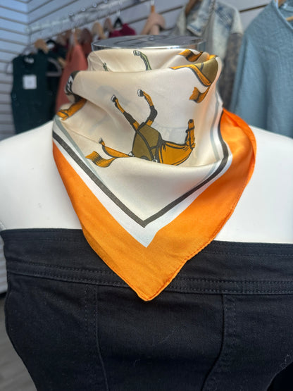 Satin Western Scarf