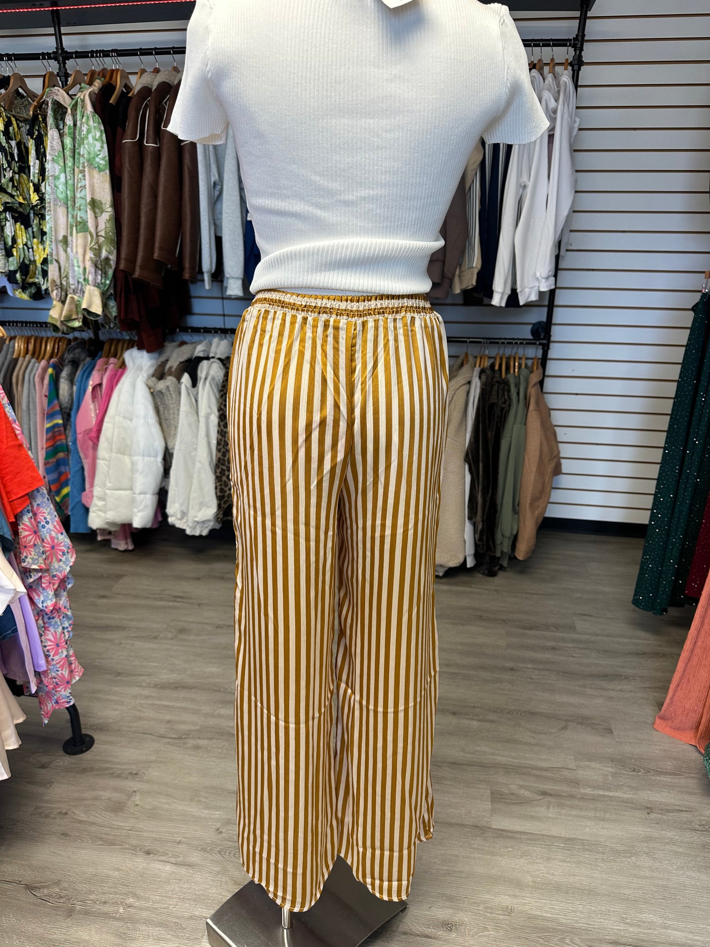 Striped Loose Pants
