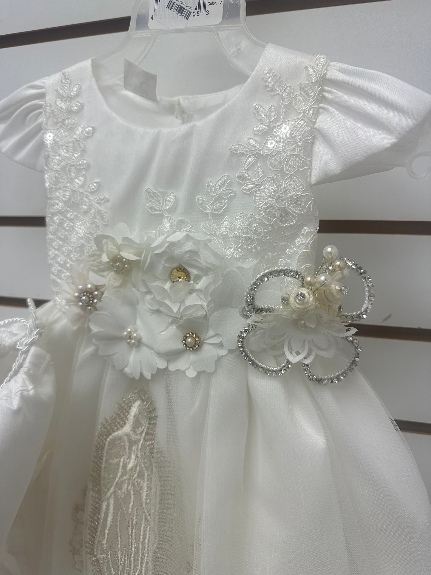 Vestido de Niña- Bautizo con Virgen