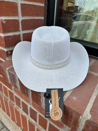Bride Woven Cowboy Hat