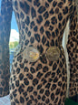 Large Gold Western Oval Belt