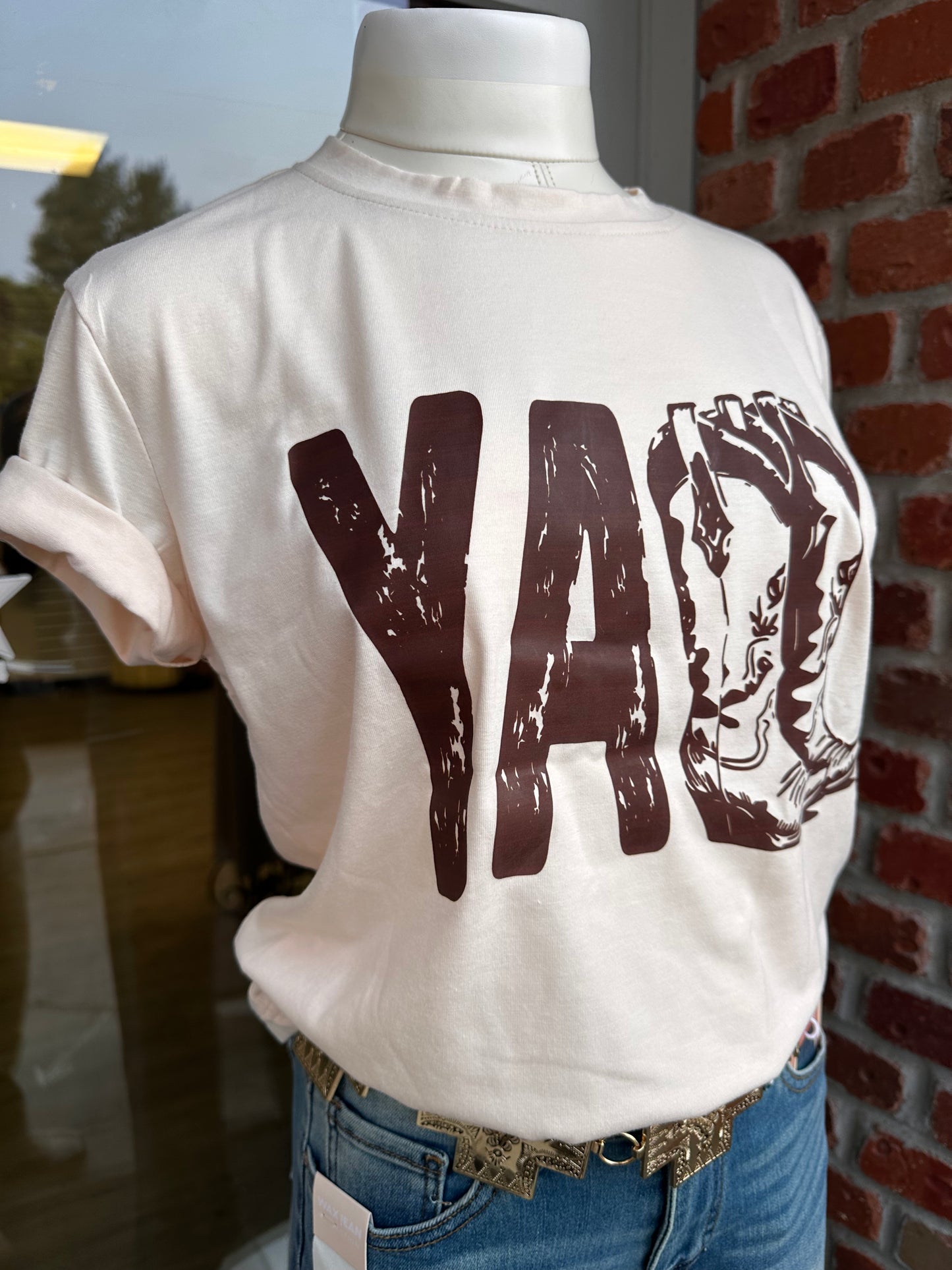 Y’all Western Boots T Shirt
