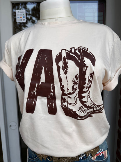 Y’all Western Boots T Shirt